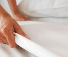 Преміальна постільна білизна перкаль Premium White від бренда Bedlen