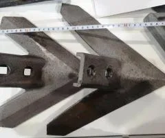 Металовироби для сільгосптехніки, лемехи плугів і лапи культиваторів, плоскорізи, зуби борони, детал